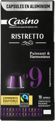 capsules de café Espresso Ristretto