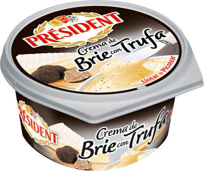 Crema de brie con trufa para untar tarrina