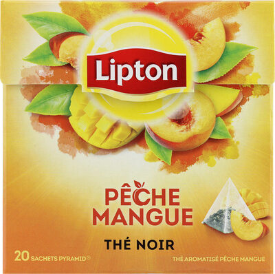 Lipton Thé Pêche Mangue 20 Sachets