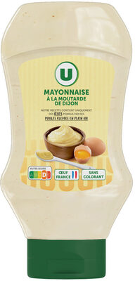 Mayonnaise à la moutarde de Dijon flacon souple queez de 430g