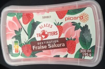 Sorbet fraise sakura