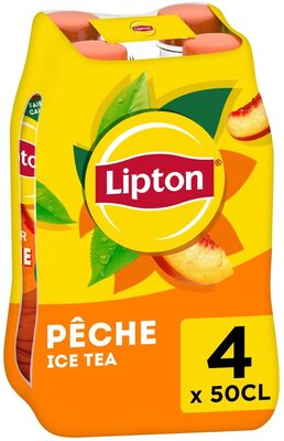 Lipton Ice Tea saveur pêche 4 x 50 cl