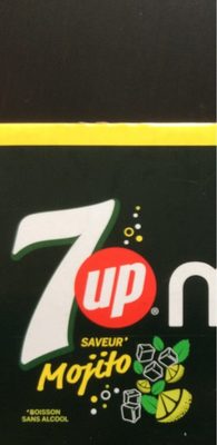 7UP saveur mojito mini cans 8 x 15 cl