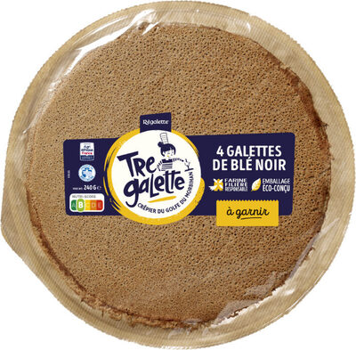 Galettes farine de blé noir agriethique 4 x 60 g