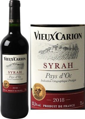 Vin de pays d'Oc Syrah rouge