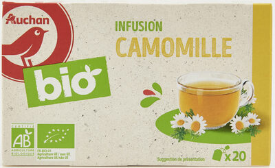 AUCHAN BIO Infusion Camomille
