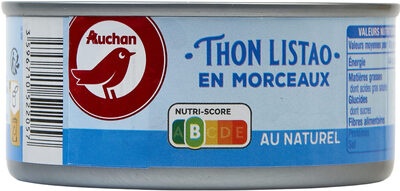 Morceaux de thon au naturel
