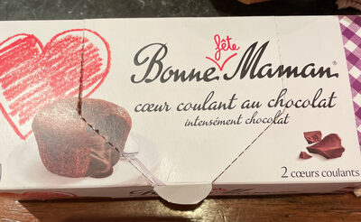 Coeur coulant au chocolat🍫
