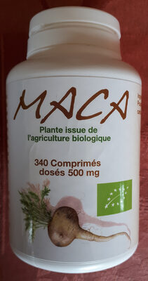 MACA Bio - 340 Comprimés dosés 500 mg