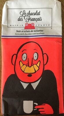 Chocolat noir et éclats de noisettes