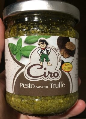 Pesto saveur truffe