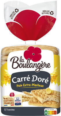 Pain Carré Doré 525g