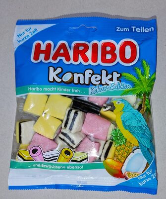 Haribo Konfekt Kokos-Edition
