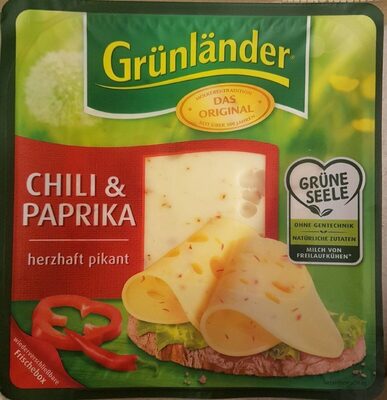 Käsescheiben - Chili & Paprika