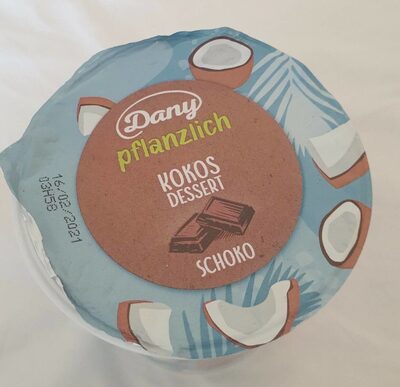 Danone Dany pflanzlich Schoko-Kokosnuss 375g