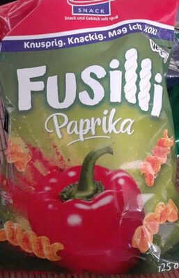 Fusilli paprika