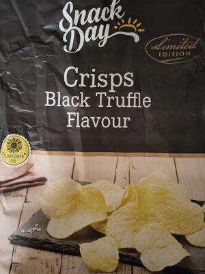crisps black truffle flavour