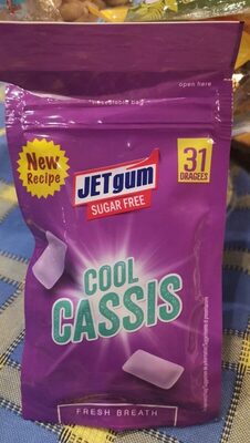 Kaugummi Cool Cassis