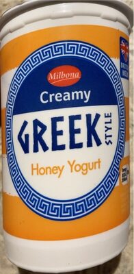 Creamy greek honey yogurt