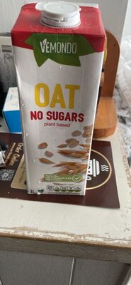 Oat No Sugars plant based