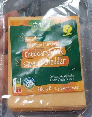 Vegan tranchessaveur cheddar
