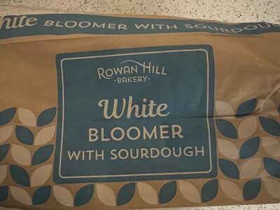 white bloomer with sourdough