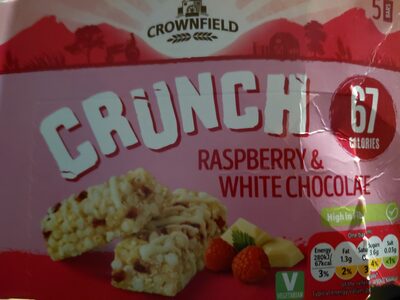 Crunch raspberry and white chocolate