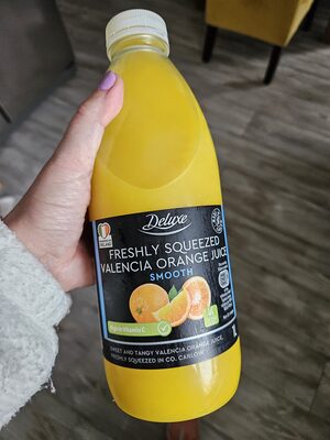 freshly squeezed Valencia orange juice