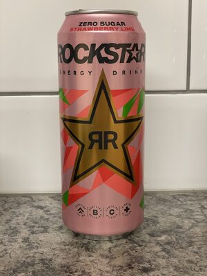 Strawberry Lime Energy Drink
