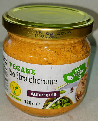 Vegane Bio-Streichcreme - Aubergine