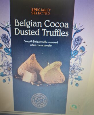 belgian cocoa Dusted truffles