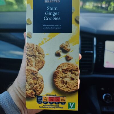 Stem Ginger Cookies