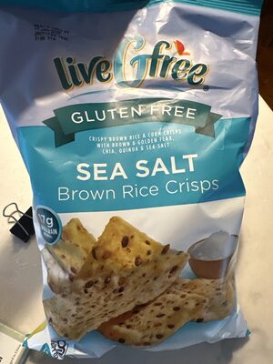 SEA SALT Brown Rice Crisps