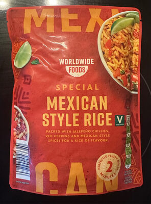 Special mexican style rice