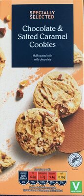 Salted caramel cookies
