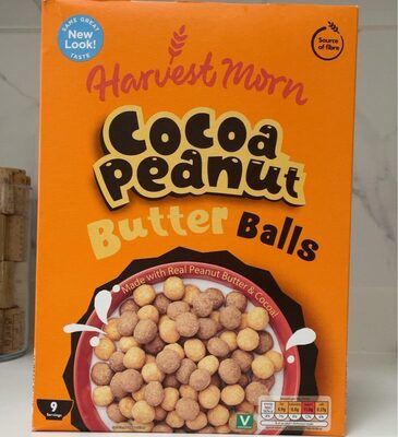 Cocoa peanut butter balls
