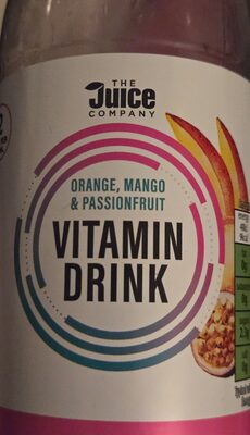 vitamin drink Orange, Mango & Passionfruit