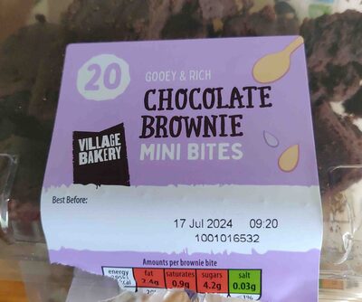 Chocolate Brownie Mini Bites