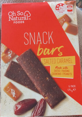 Snack Bars Salted Caramel