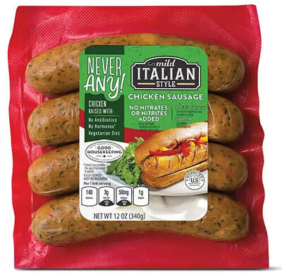 mild ITALIAN STYLE CHICKEN SAUSAGE