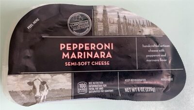 Pepperoni Marinara semi-soft cheese