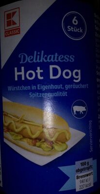 Delikatess Hot Dog