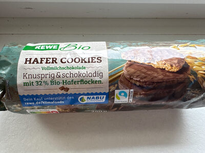 Hafer Cookies - Vollmilchschokolade