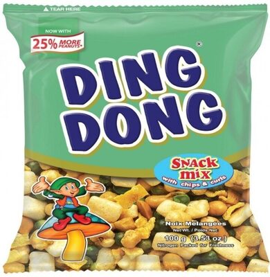 dingdong (g) chips & curls mix 95g