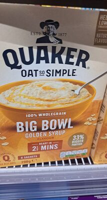 big bowl golden syrup flavour