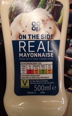 Co-op T/D Mayonnaise 500ml
