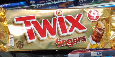 Twix Milk Fingers 9pk