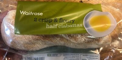 Half ciabattas