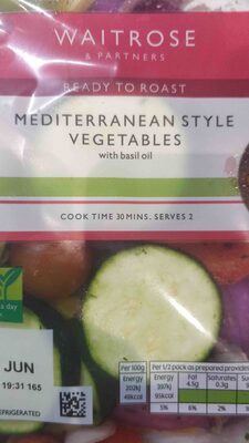 Mediterranean style vegetables