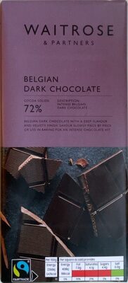Belgian dark chocolate